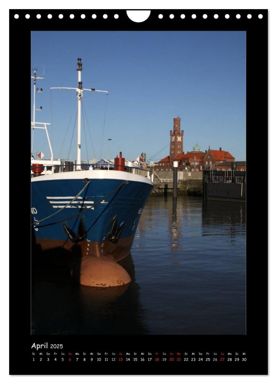 Bild: 9783457077634 | Cuxhaven (Wandkalender 2025 DIN A4 hoch), CALVENDO Monatskalender