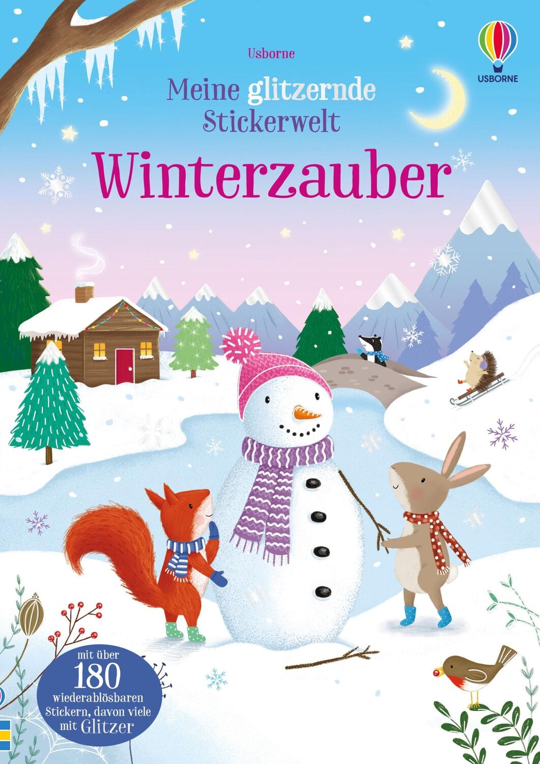 Cover: 9781035701919 | Meine glitzernde Stickerwelt: Winterzauber | Taschenbuch | 32 S.