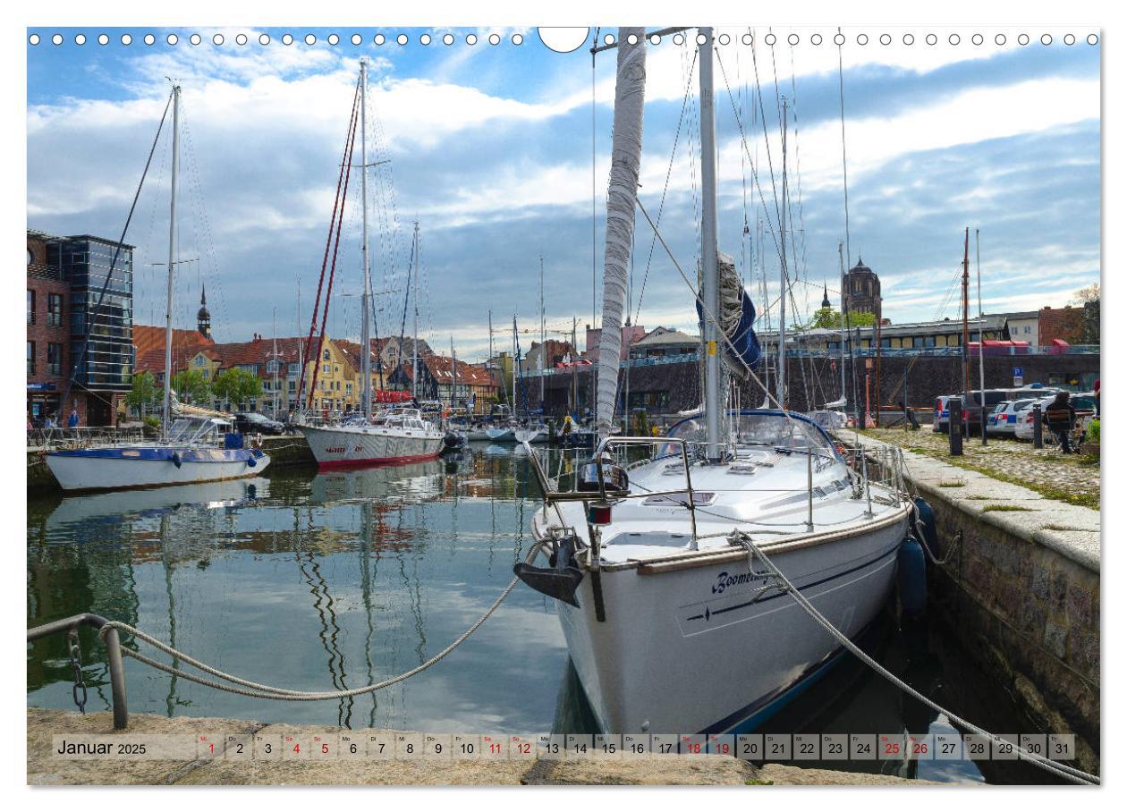 Bild: 9783435370917 | Ein Bummel durch die Hansestadt Stralsund (Wandkalender 2025 DIN A3...