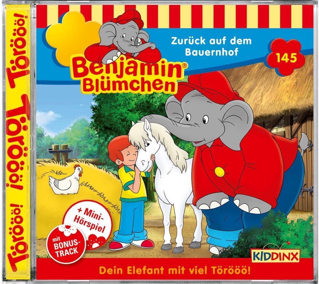 Cover: 4001504255459 | Folge 145:Zurück auf dem Bauernhof | Benjamin Blümchen | Audio-CD | CD