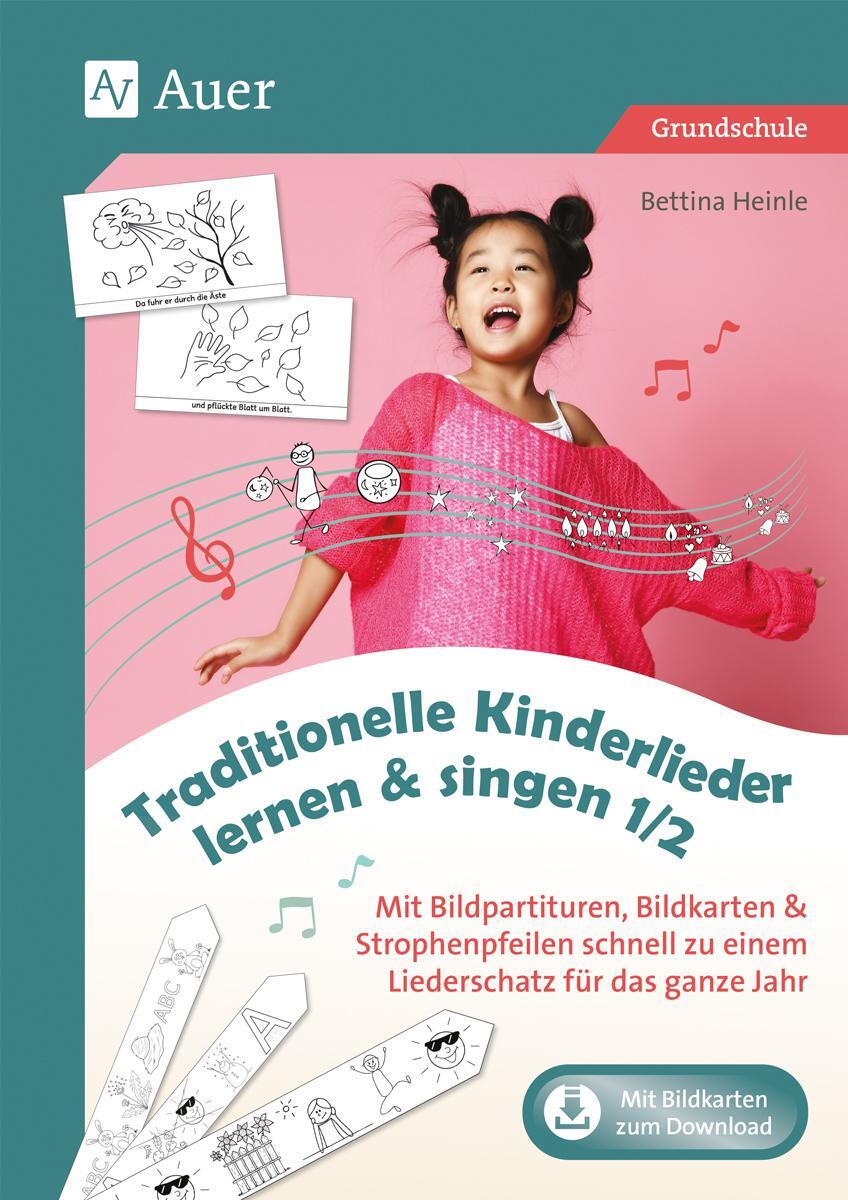 Cover: 9783403083450 | Traditionelle Kinderlieder lernen & singen 1-2 | Bettina Heinle | 2021