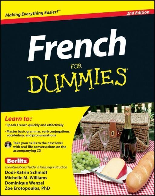 Cover: 9781118004647 | French For Dummies 2e | with CD | DK Schmidt | Taschenbuch | Englisch