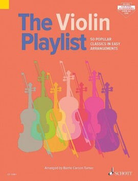 Cover: 9790220136986 | The Violin Playlist | 50 Popular Classics in Easy Arrangements