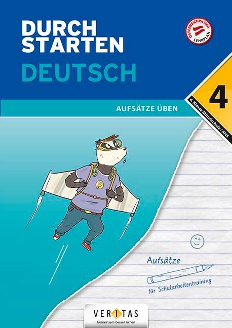 Cover: 9783710137563 | Durchstarten 4. Klasse - Deutsch Mittelschule/AHS - Aufsätze | Hofer