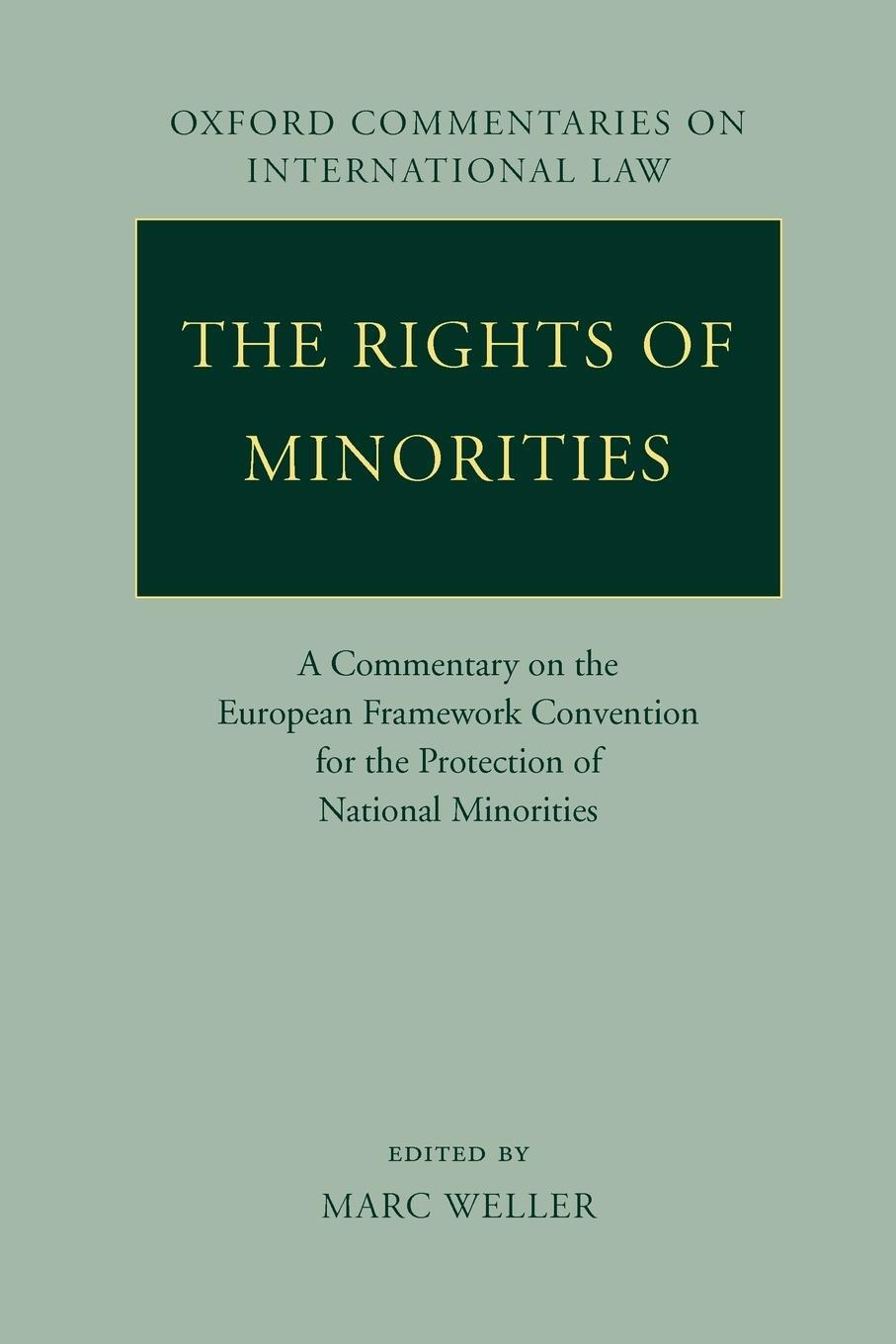 Cover: 9780199207626 | The Rights of Minorities in Europe | Marc Weller | Taschenbuch | 2006