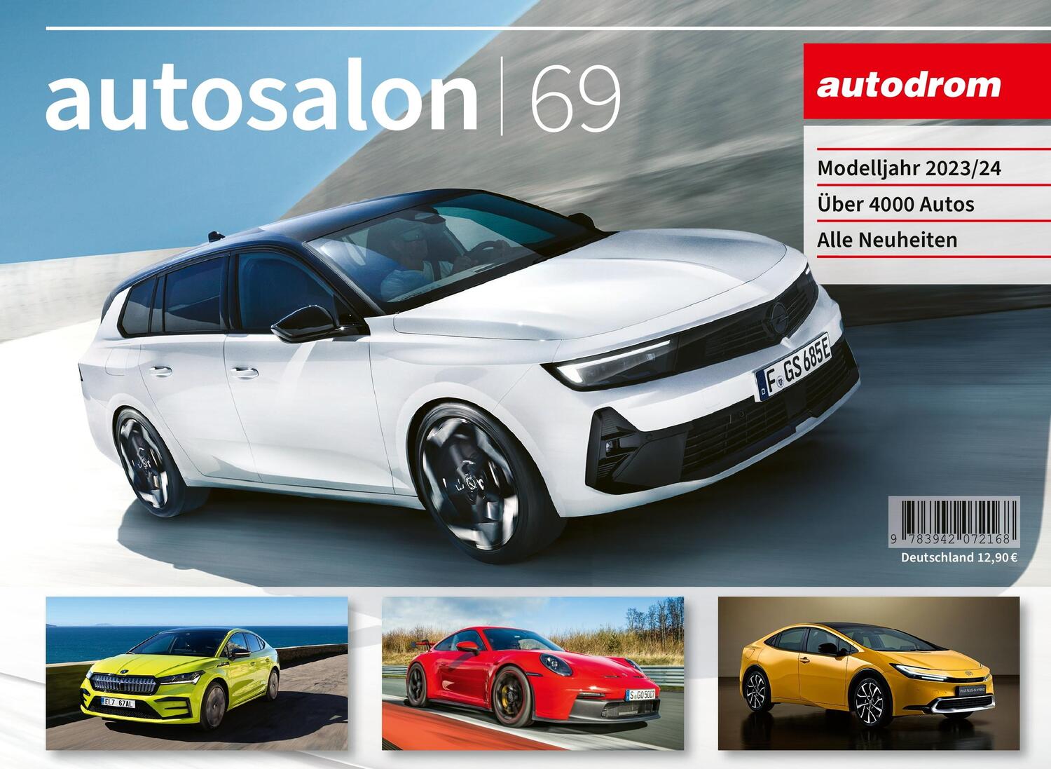 Cover: 9783942072168 | autosalon - autodrom | autosalon 69, Modelle 2023/2024 | Taschenbuch
