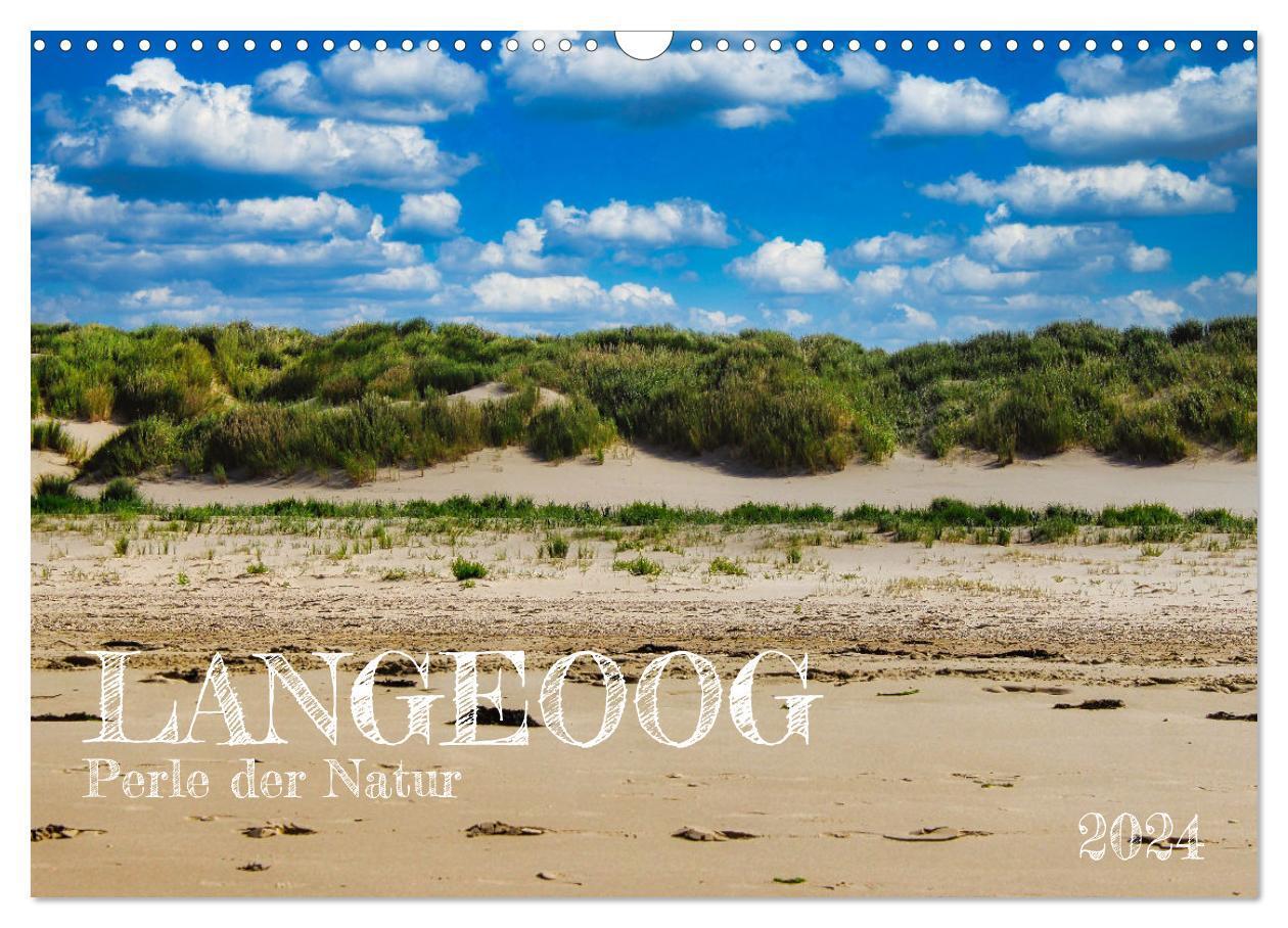 Cover: 9783675906587 | Langeoog - Perle der Natur (Wandkalender 2024 DIN A3 quer),...