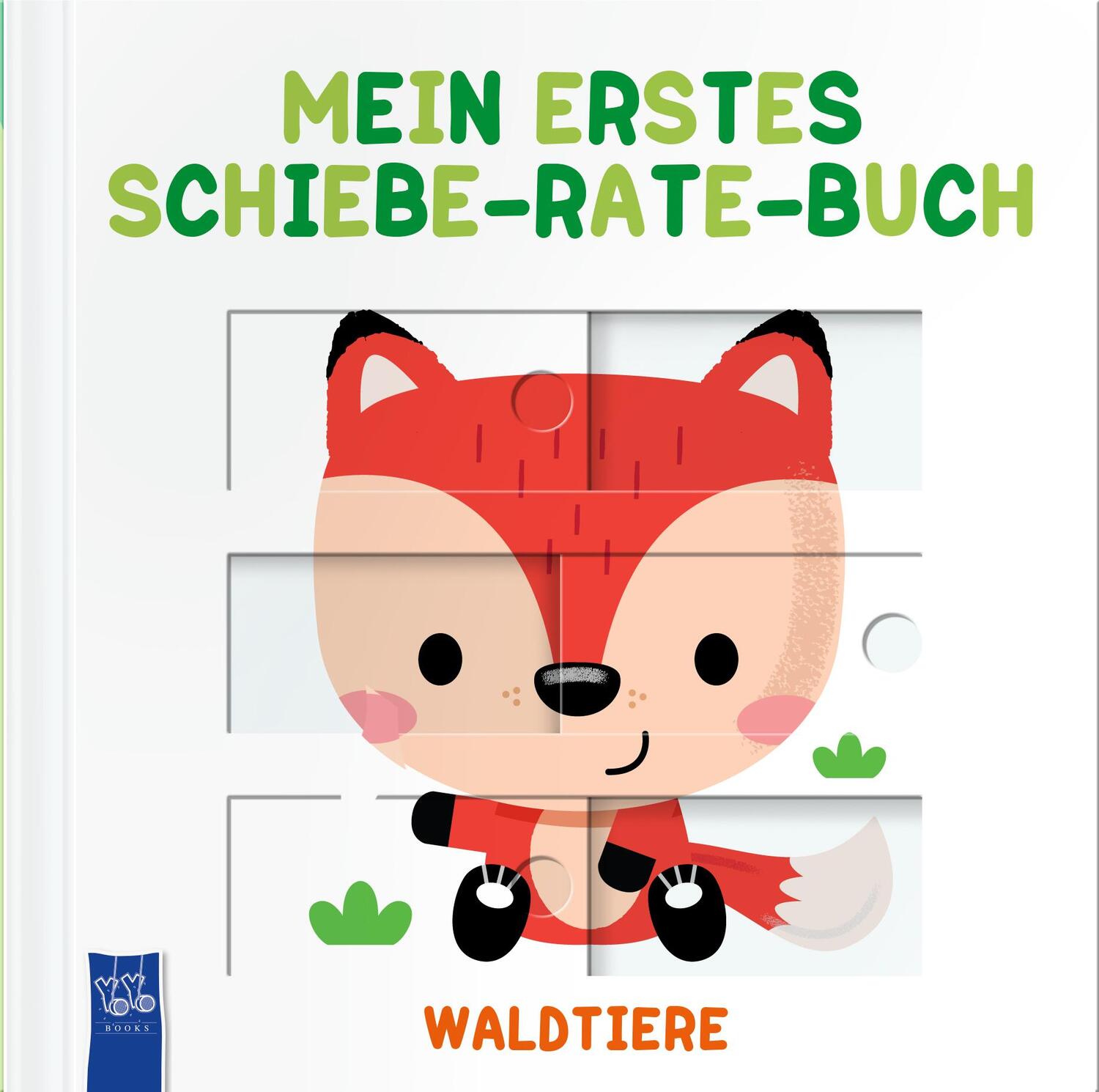 Cover: 9789464220353 | Mein erstes Schiebe-Rate-Buch Waldtiere | Mit 4 Schiebebildern | Buch