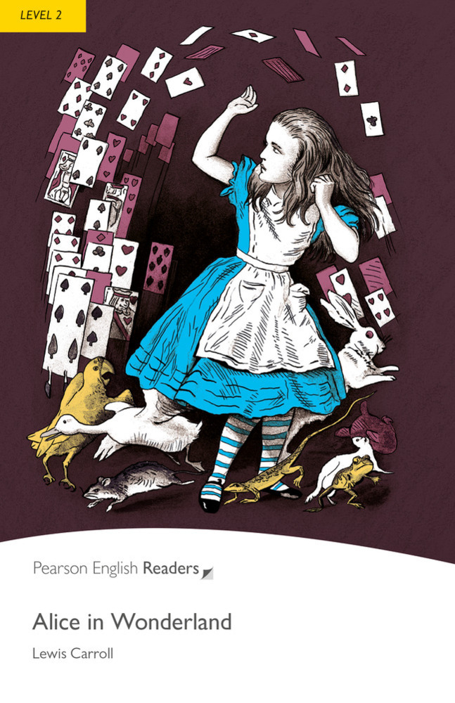 Cover: 9781405855358 | Level 2: Alice in Wonderland | Text in English. Elementary. Niveau A2