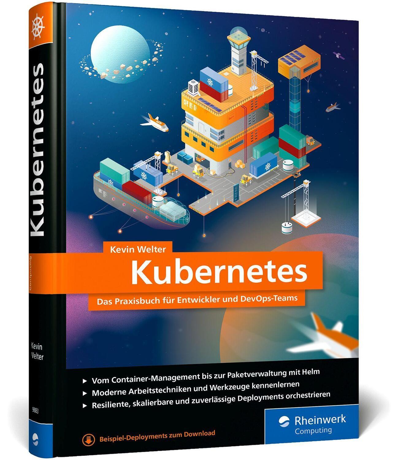 Cover: 9783836298834 | Kubernetes | Kevin Welter | Buch | Rheinwerk Computing | 427 S. | 2024