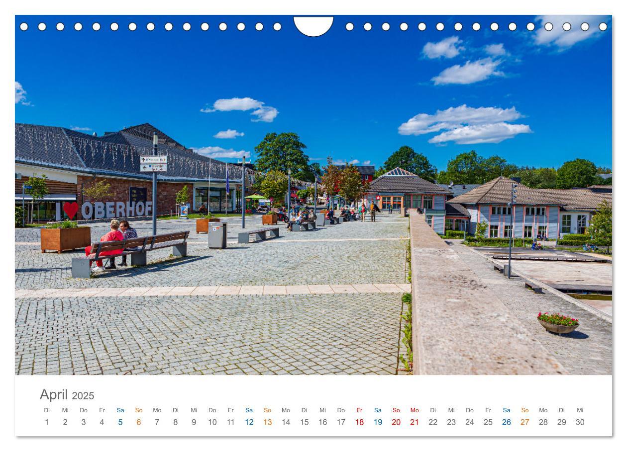 Bild: 9783457142318 | Rennsteig - Weitwanderweg (Wandkalender 2025 DIN A4 quer), CALVENDO...