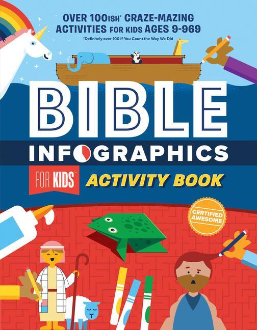 Cover: 9780736982221 | Bible Infographics for Kids Activity Book | Harvest House Publishers