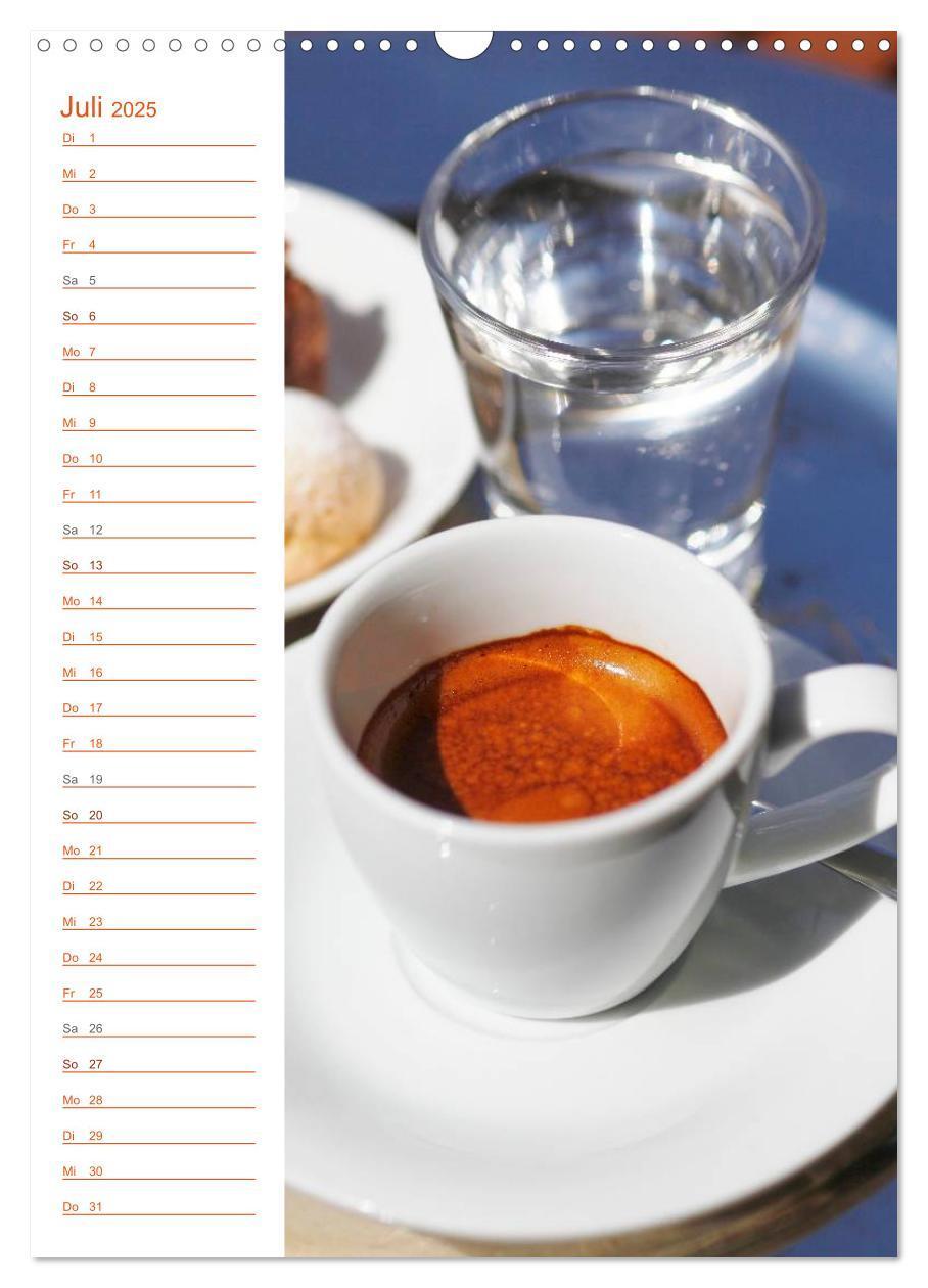 Bild: 9783457026571 | Köstliche Kaffeespezialitäten (Wandkalender 2025 DIN A3 hoch),...