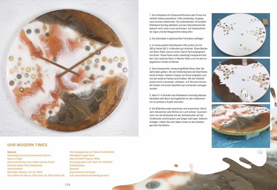 Bild: 9783862304219 | Resin | Glanzvolle Kunst selbst gießen | Nicole Menz | Buch | 112 S.