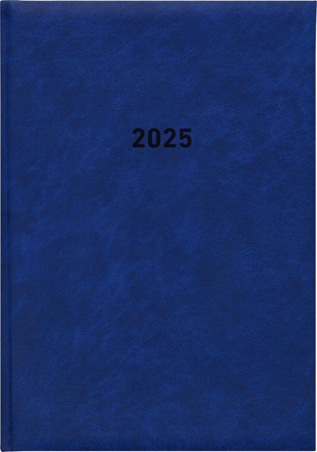 Cover: 4006928025206 | Buchkalender blau 2025 - Bürokalender 14,5x21 cm - 1 Tag auf 1...