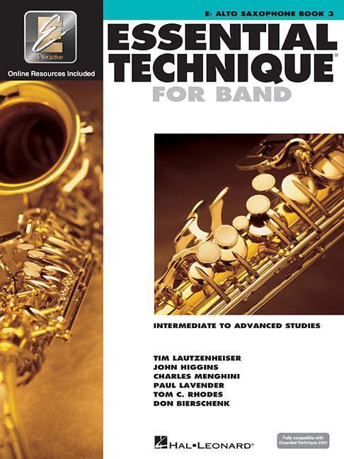 Cover: 9780634044144 | Essential Elements for Band - Book 3 - Alto Sax | Various | HL00862623