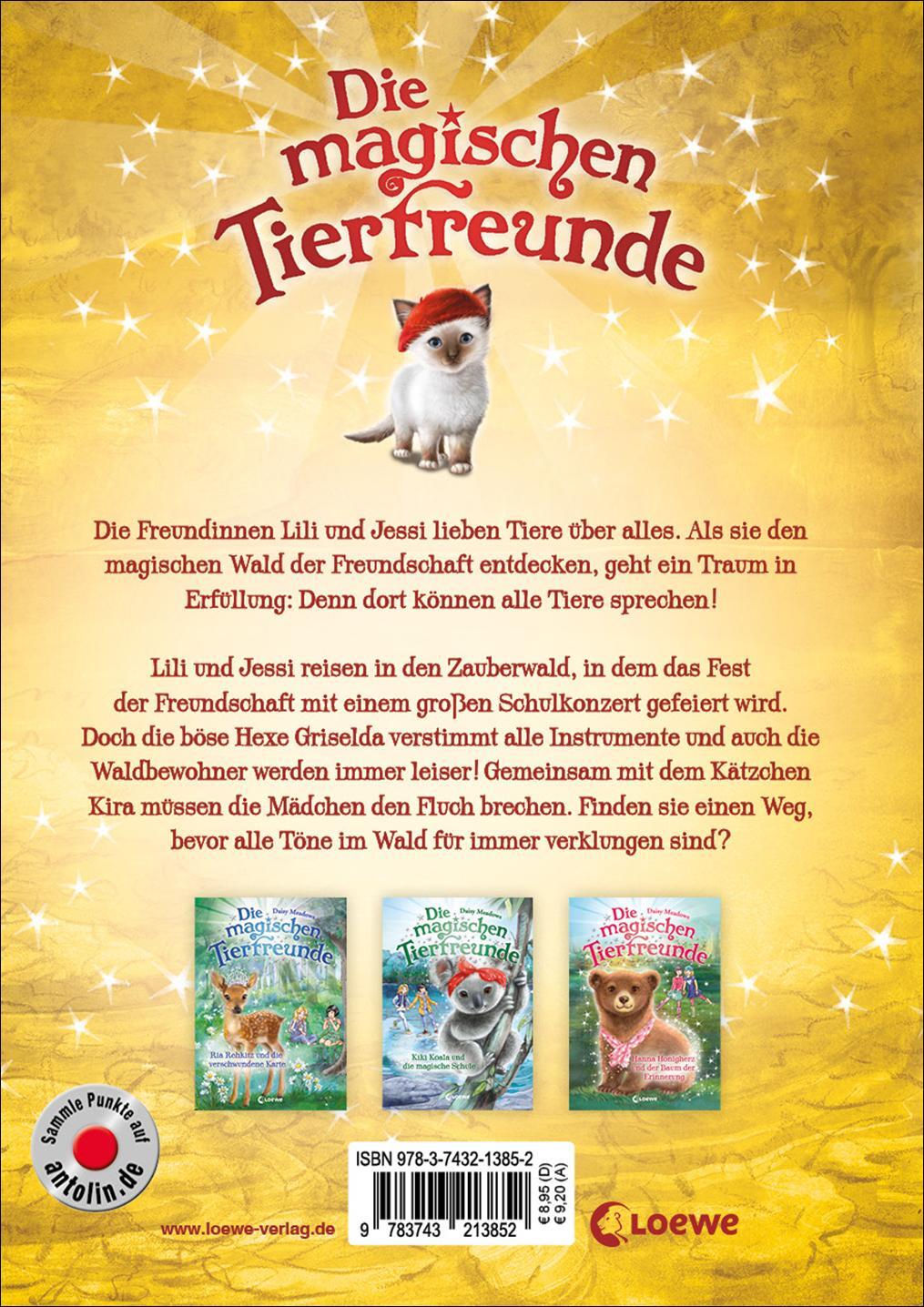 Rückseite: 9783743213852 | Die magischen Tierfreunde (Band 19) - Kira Kuschelfell und das Fest...