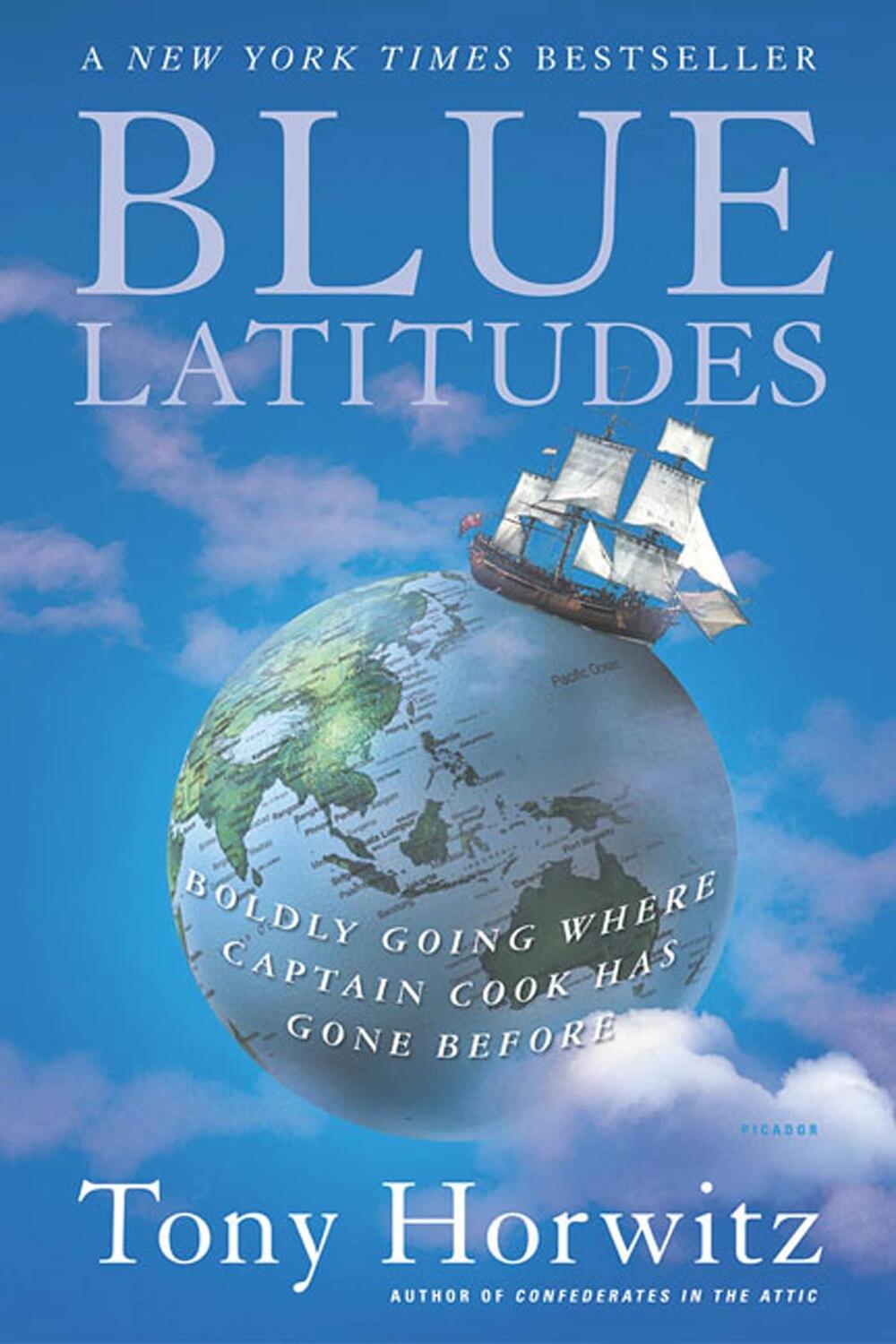 Cover: 9780312422608 | Blue Latitudes | Boldly Going Where Captain Cook Has Gone Before