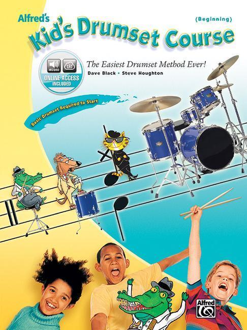 Cover: 9780739038253 | Alfred's Kid's Drumset Course | Alfred Music Publications