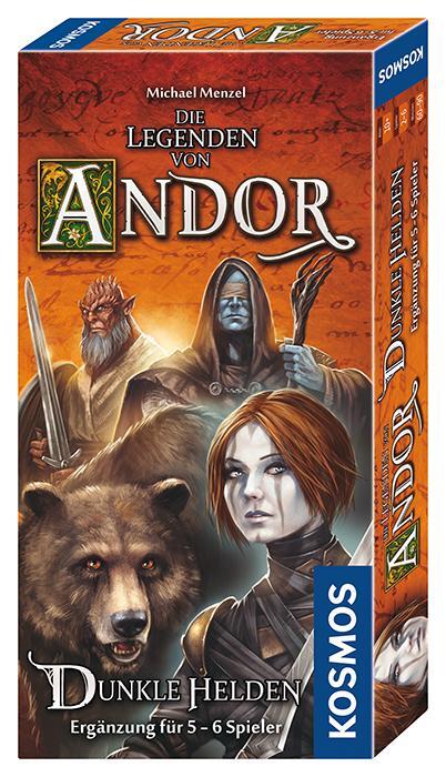 Cover: 4002051692841 | Die Legenden von Andor - Dunkle Helden | Ergänzung für 5/6 Spieler