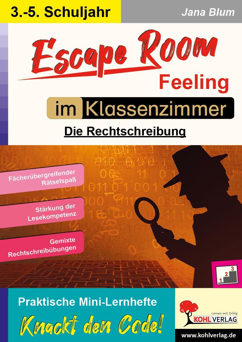 Cover: 9783985582082 | Escape Room Feeling im Klassenzimmer | Die Rechtschreibung | Jana Blum