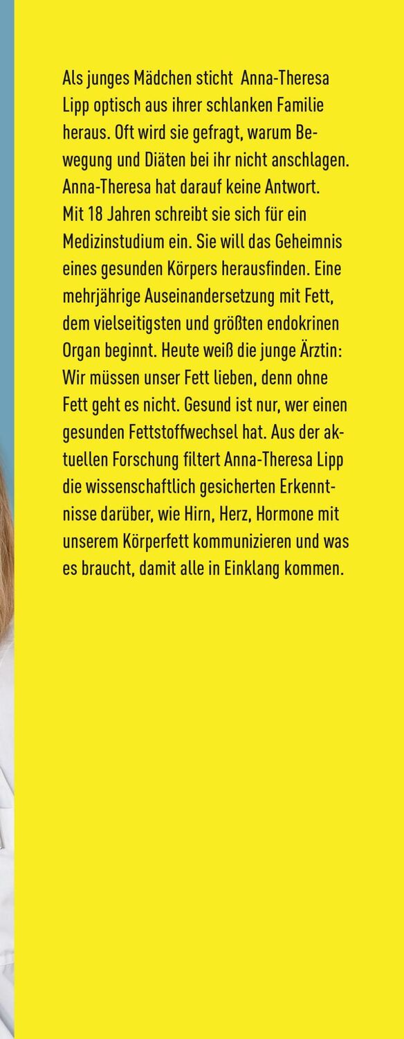 Bild: 9783810530752 | Fett ist nett. Das ungeliebte Organ endlich verstehen | Lipp | Buch