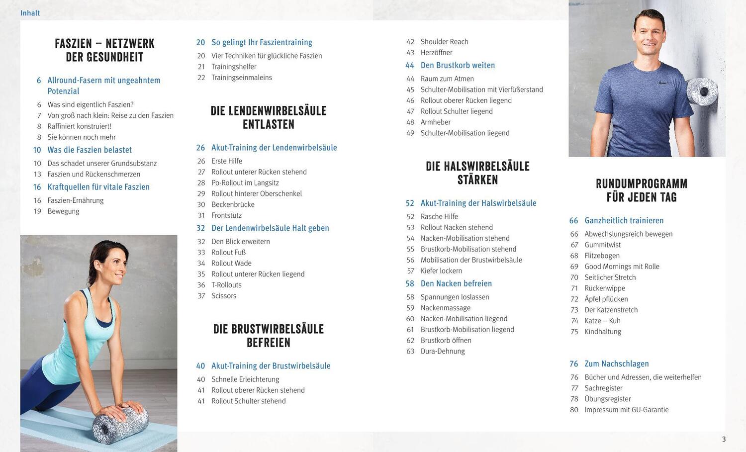 Bild: 9783833866593 | Faszientraining für Rücken und Nacken (mit DVD) | Stefan Rieth | Buch