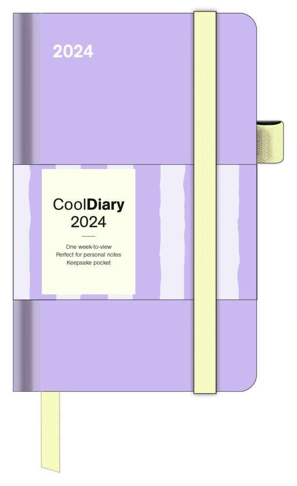 Cover: 4002725987662 | Lavender 2024 - Diary - Buchkalender - Taschenkalender - 9x14 | 204 S.