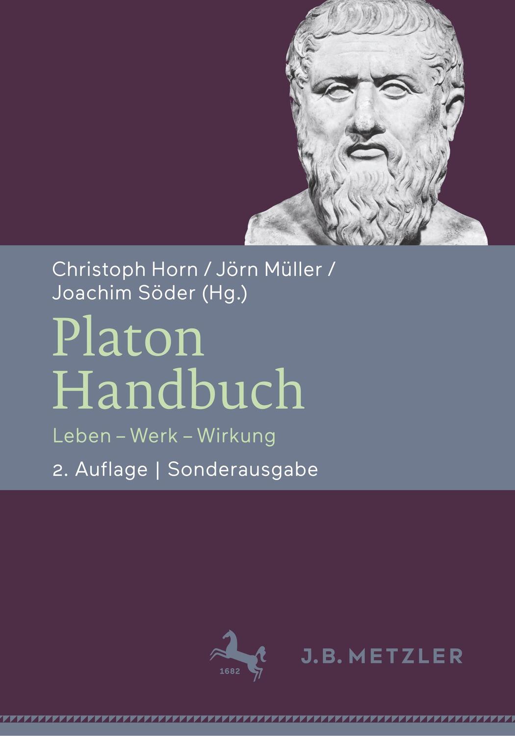 Cover: 9783662619490 | Platon-Handbuch | Leben ¿ Werk ¿ Wirkung. Sonderausgabe | Horn (u. a.)