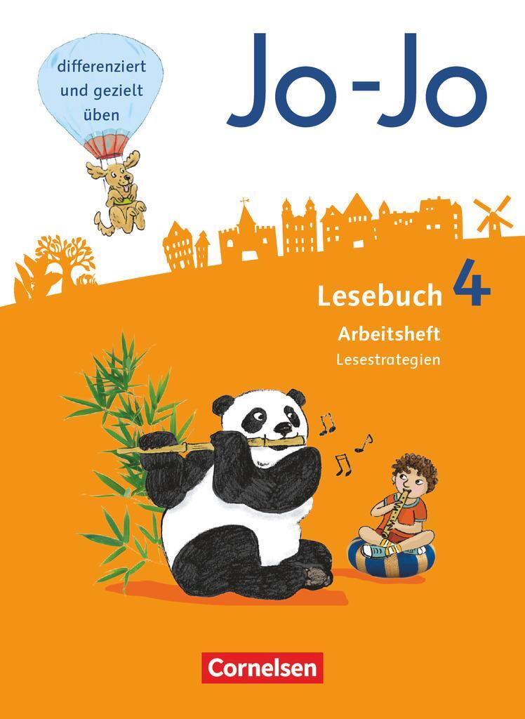 Cover: 9783060808724 | Jo-Jo Lesebuch 4. Schuljahr - Allgemeine Ausgabe - Arbeitsheft...
