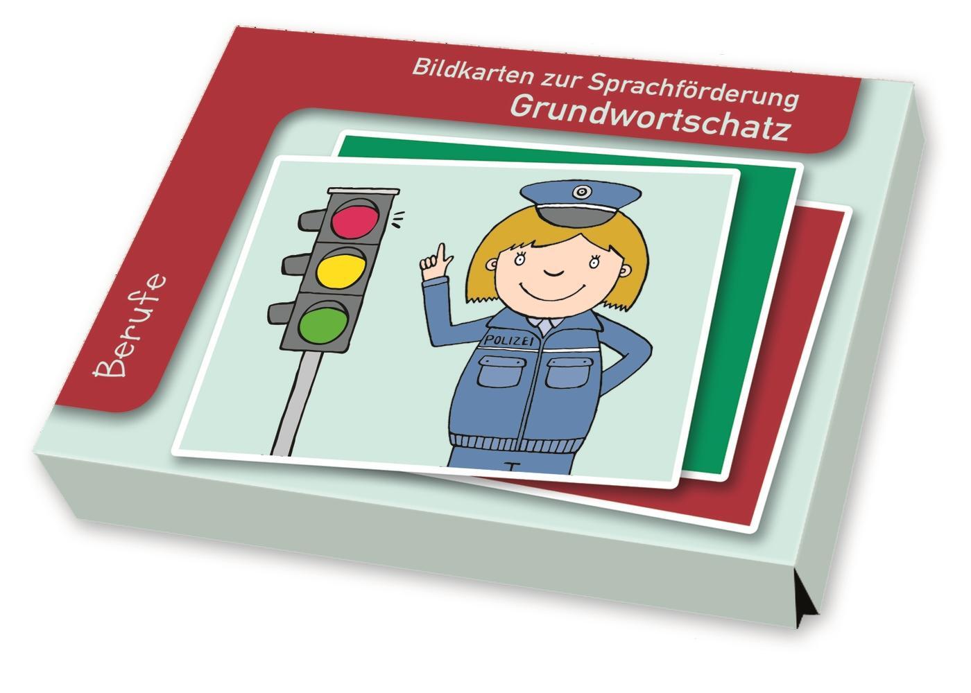 Cover: 9783834648099 | Bildkarten zur Sprachförderung: Grundwortschatz: Berufe | Taschenbuch