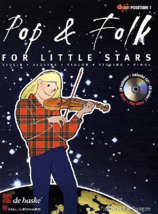 Cover: 9789043108348 | Pop &amp; Folk for Little Stars, für Violine, m. Audio-CD | Dungen | 2010
