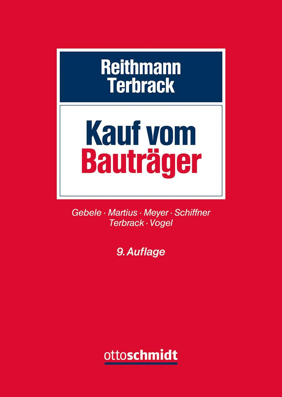 Cover: 9783504648589 | Kauf vom Bauträger | Christoph Terbrack | Buch | 1272 S. | Deutsch