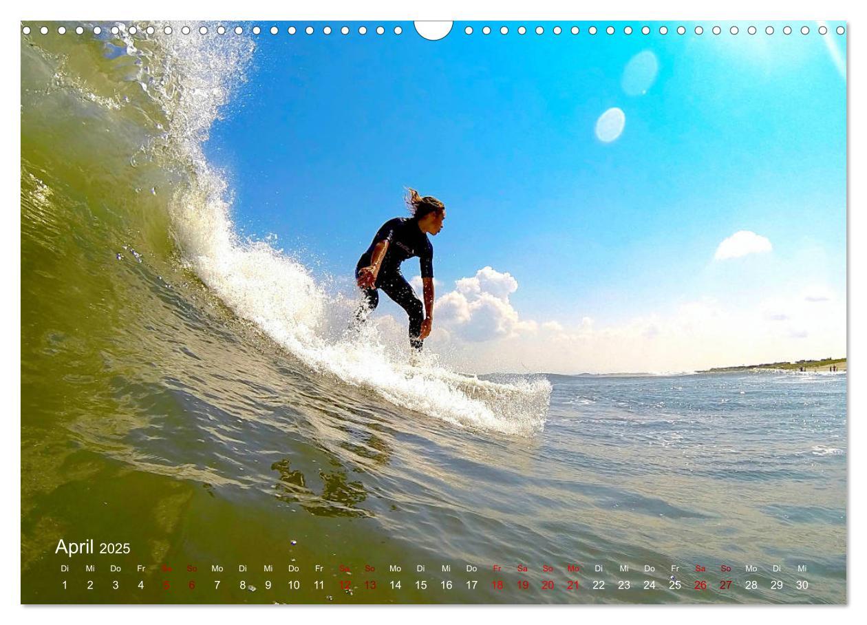 Bild: 9783435329427 | Surfen - die perfekte Welle (Wandkalender 2025 DIN A3 quer),...