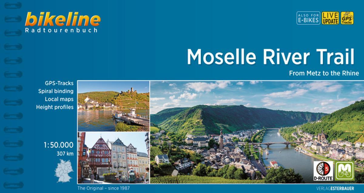 Cover: 9783711101235 | Moselle River Trail | From Metz to the Rhine. 307 km | Verlag | Buch