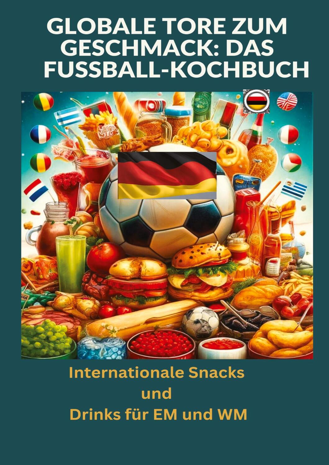 Cover: 9783384198891 | Globale Tore zum Geschmack: Das Fußball-Kochbuch: Fußballfest der...