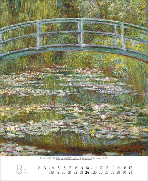 Bild: 9783731878377 | Claude Monet 2025 | Verlag Korsch | Kalender | Spiralbindung | 14 S.