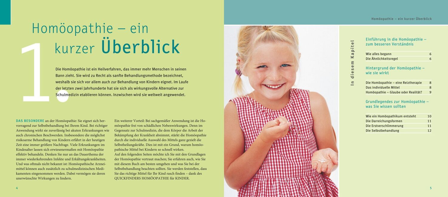 Bild: 9783833865152 | Quickfinder- Homöopathie für Kinder | Markus Wiesenauer | Taschenbuch