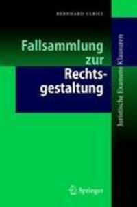 Cover: 9783642016073 | Fallsammlung zur Rechtsgestaltung | Bernhard Ulrici | Taschenbuch