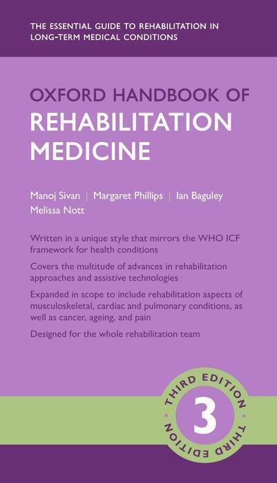 Cover: 9780198785477 | Oxford Handbook of Rehabilitation Medicine | Manoj Sivan (u. a.)