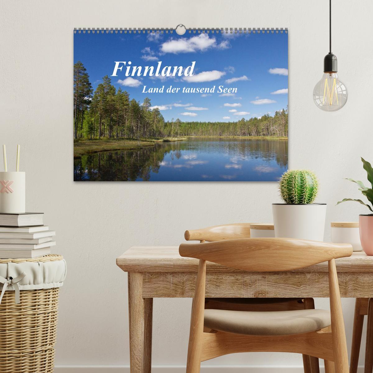 Bild: 9783435765164 | Finnland - Land der tausend Seen (Wandkalender 2025 DIN A3 quer),...