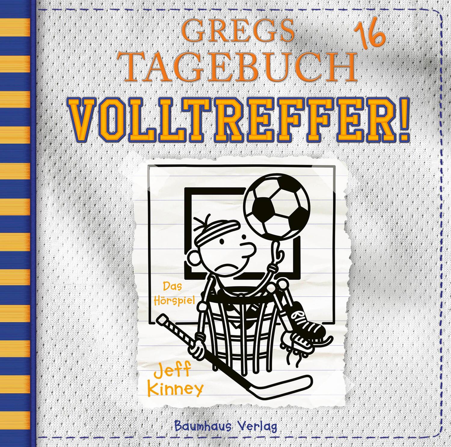 Cover: 9783785783528 | Gregs Tagebuch 16 - Volltreffer! | Hörspiel | Jeff Kinney | Audio-CD