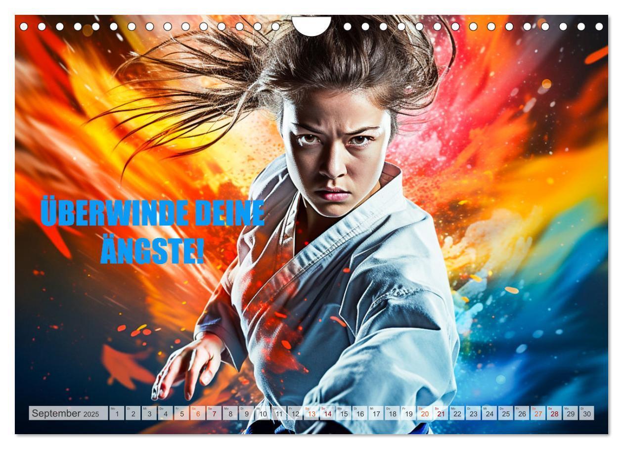 Bild: 9783383845895 | Judo und Motivation (Wandkalender 2025 DIN A4 quer), CALVENDO...