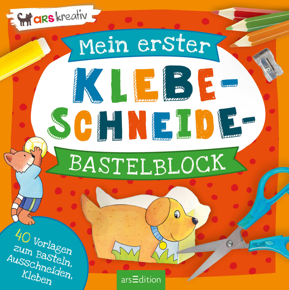 Bild: 4014489125402 | Mein erster Klebe-Schneide-Bastelblock | Corina Beurenmeister | Buch