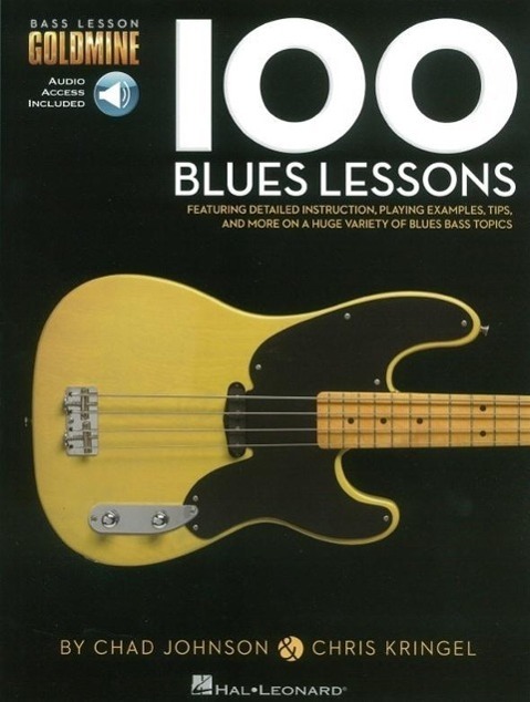 Cover: 9781480397460 | 100 Blues Lessons | Bass Lesson Goldmine Series | Chris Kringel | 2015