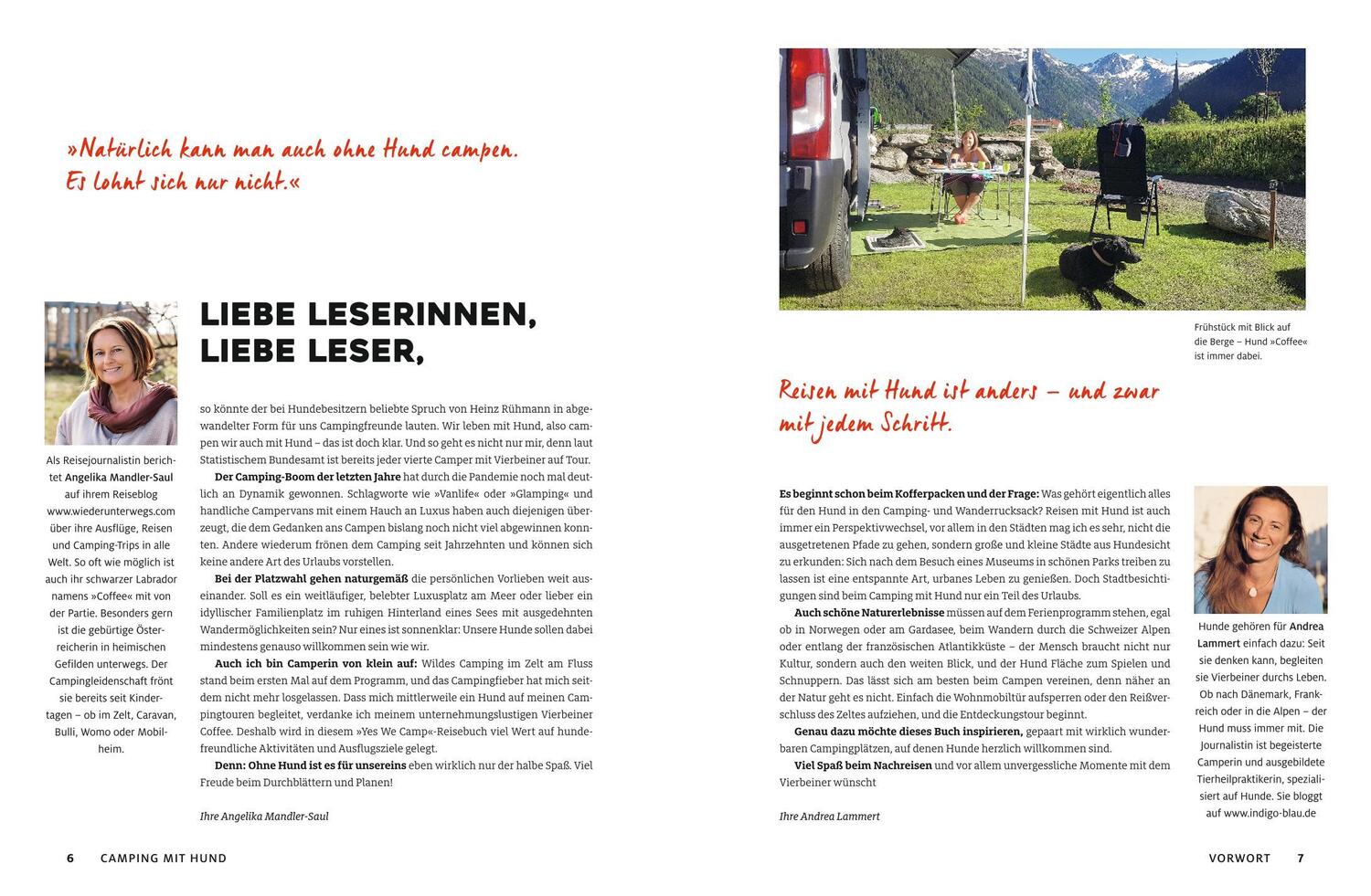 Bild: 9783956899386 | Yes we camp! Camping mit Hund | Andrea Lammert (u. a.) | Taschenbuch