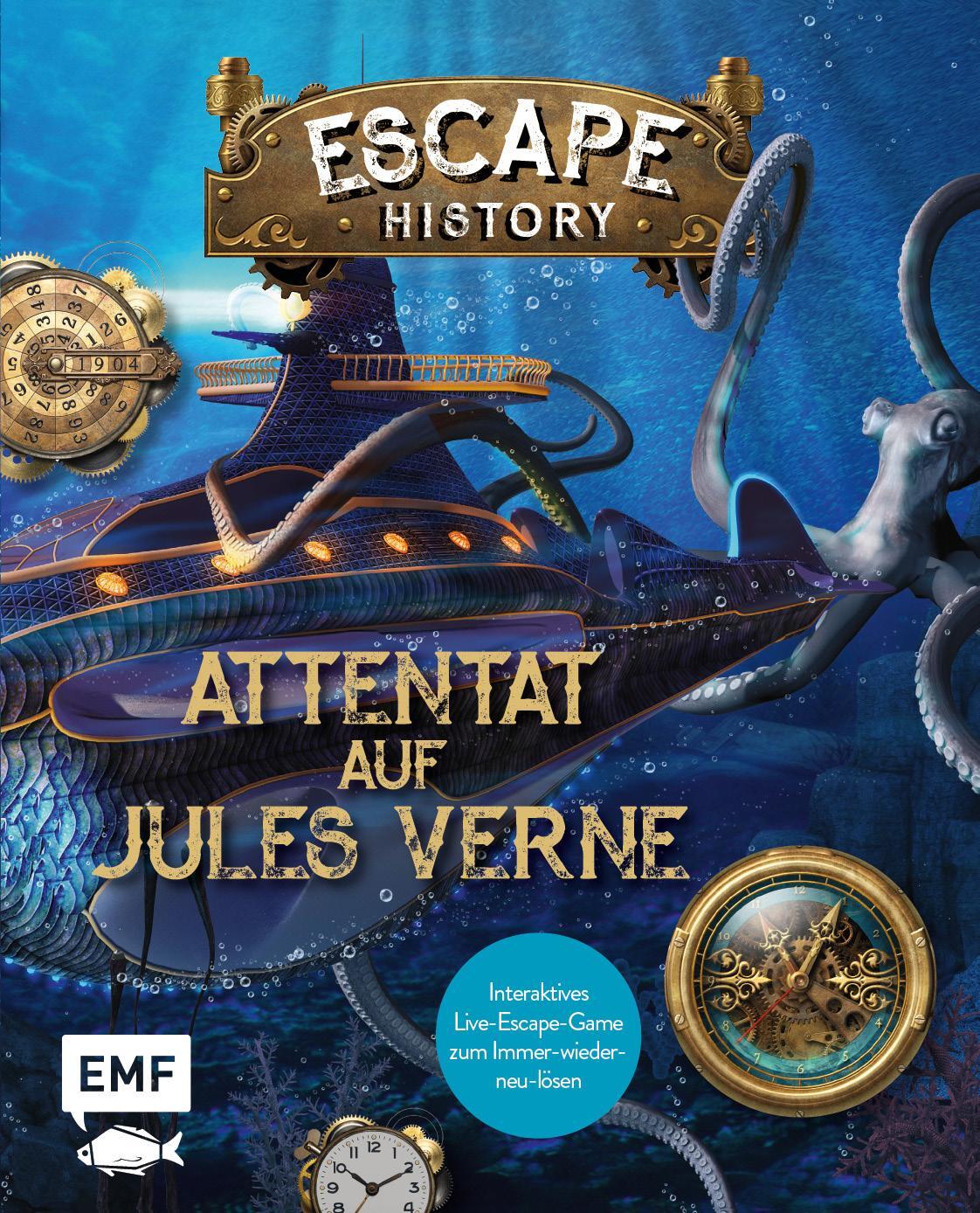 Cover: 9783745907773 | Escape History - Attentat auf Jules Verne: Interaktives...