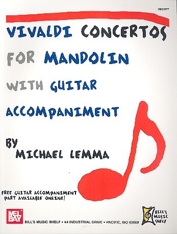Cover: 9780786672622 | Vivaldi Concertos For Mandolin | With Guitar Accompaniment | Lemma