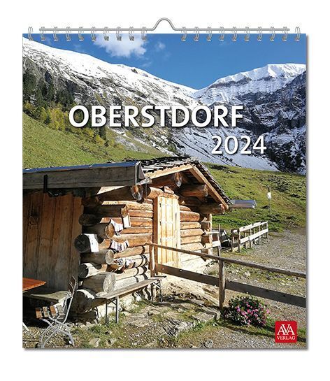 Cover: 9783985160471 | Oberstdorf 2024 | Postkartenkalender | AVA-Verlag Allgäu GmbH | 14 S.