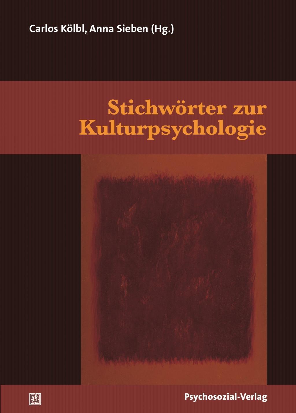 Cover: 9783837927986 | Stichwörter zur Kulturpsychologie | Diskurse der Psychologie | Buch